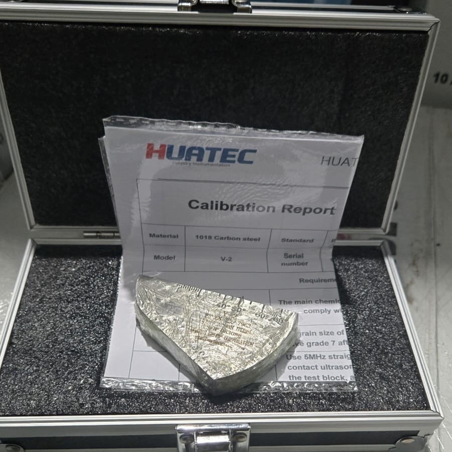Calibration Block V2 Carbon Steel